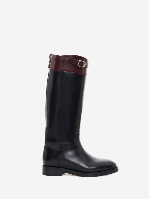 stivale bi-colore